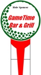 Golf Tee Round Sign 3