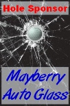 Golf Tournament Cracked Glass