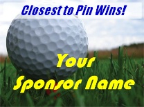 Closest To Pin GolfBall