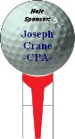 Step Stakes with Golf Golf Ball