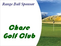 Range Ball Sponsor Mountain golf