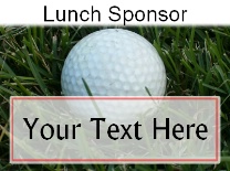 Lunch Sponsor Ball in grass