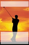 Blank Golf Sunset