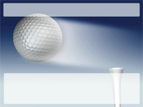 Blank Golf Ball N Motion